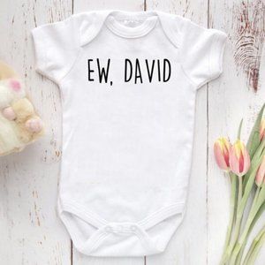 Ew David Schitts Creek Onesie